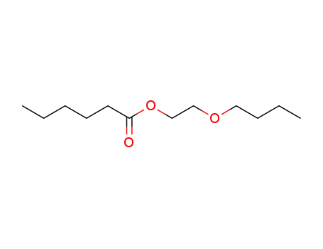 Molecular Structure of 5421-49-8 (2-butoxyethyl hexanoate)