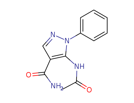 5-(acetylamino)-1-phenyl-1H-pyrazole-4-carboxamide