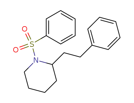 Molecular Structure of 5435-08-5 (2-(2-phenylethyl)-1-(phenylsulfonyl)piperidine)