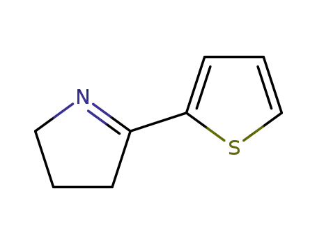 Molecular Structure of 5424-42-0 (5-(2-THIENYL)-3,4-DIHYDRO-2H-PYRROLE)