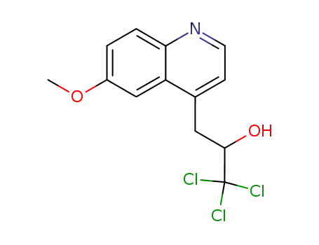 1,1,1-trichloro-3-(6-methoxyquinolin-4-yl)propan-2-ol
