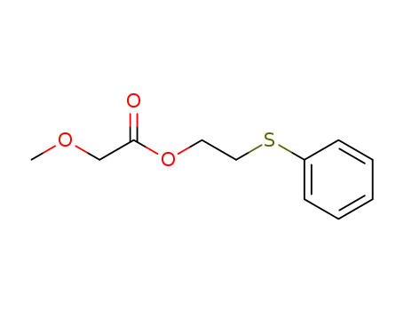 Molecular Structure of 60359-69-5 (2-(phenylsulfanyl)ethyl methoxyacetate)