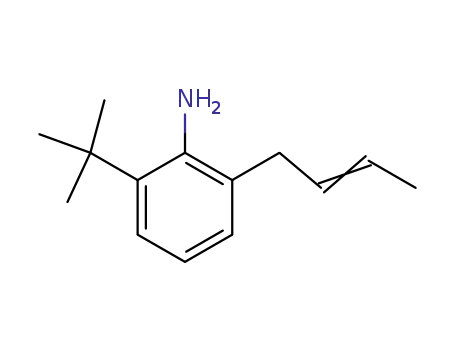 2-[(E)-2-ブテニル]-6-tert-ブチルベンゼンアミン