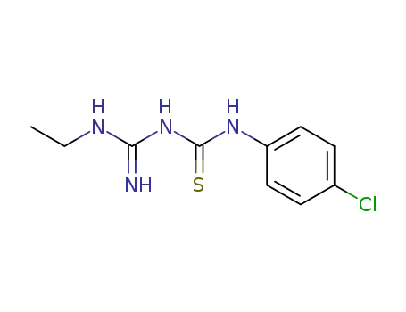 <i>N</i>-ethylcarbamimidoyl-<i>N</i>'-(4-chloro-phenyl)-thiourea