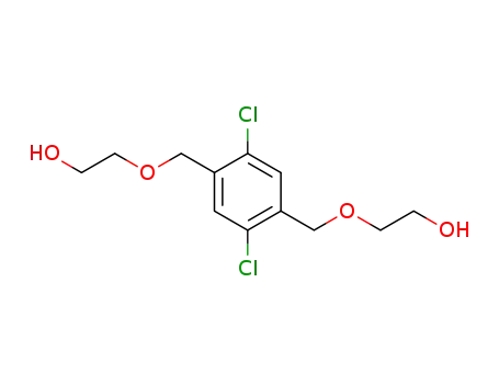 1,4-dichloro-2,5-bis-(2-hydroxy-ethoxymethyl)-benzene