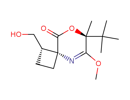 8-Oxa-5-azaspiro[3.5]non-5-en-9-one,
7-(1,1-dimethylethyl)-1-(hydroxymethyl)-6-methoxy-7-methyl-,
(1S,4R,7S)-