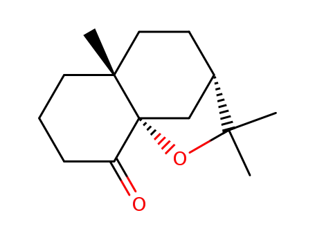 Molecular Structure of 5986-25-4 (Noroxoagarofuran)