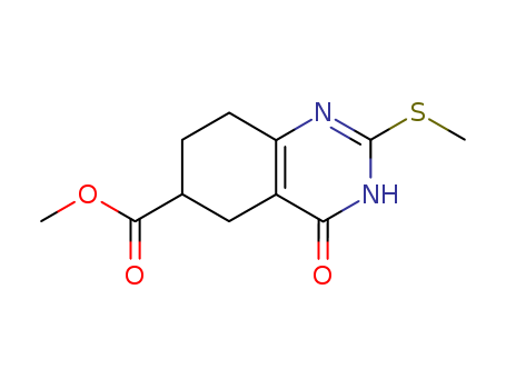 6-Quinazolinecarboxylicacid, 3,4,5,6,7,8-hexahydro-2-(methylthio)-4-oxo-, methyl ester cas  5437-53-6