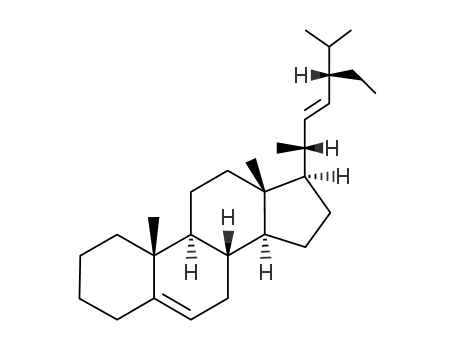 Molecular Structure of 76879-05-5 ((24S)-ETHYLCHOLEST-5,22-DIENE)