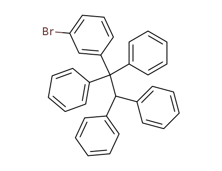 Benzene,1-bromo-3-(1,1,2,2-tetraphenylethyl)- cas  5472-34-4