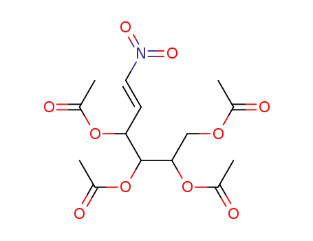 3,4,5,6-tetraacetoxy-1-nitro-hex-1-ene