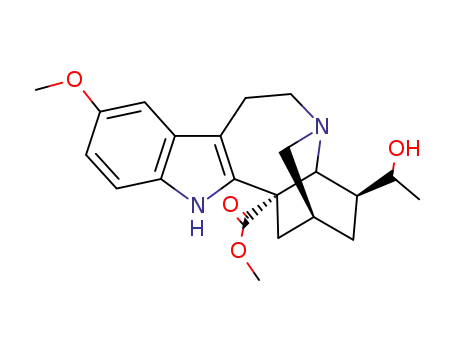 Molecular Structure of 545-84-6 (voacristine)