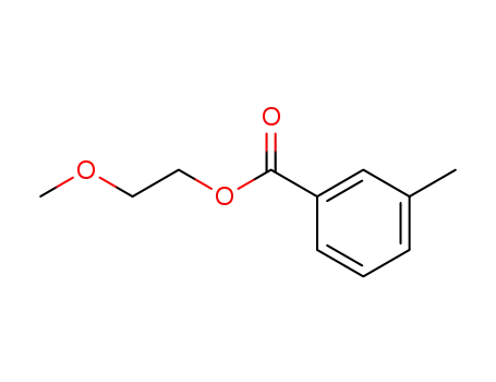 Molecular Structure of 5448-53-3 (2-methoxyethyl 3-methylbenzoate)