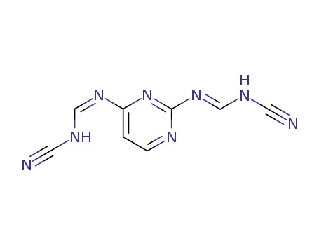 2,4-bis(N'-cyano-N-formamidino)pyrimidine