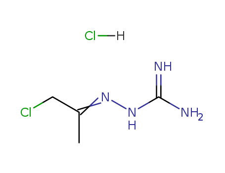 Hydrazinecarboximidamide,2-(2-chloro-1-methylethylidene)-, hydrochloride (1:1) cas  5459-12-1