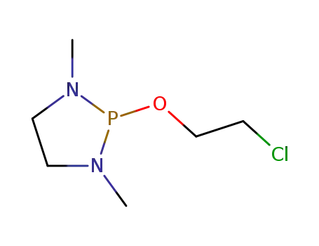 1,3,2-Diazaphospholidine, 2-(2-chloroethoxy)-1,3-dimethyl-