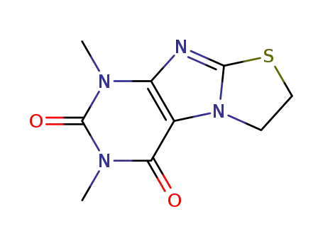 1,3-dimethyl-6,7-dihydro[1,3]thiazolo[2,3-f]purine-2,4(1H,3H)-dione
