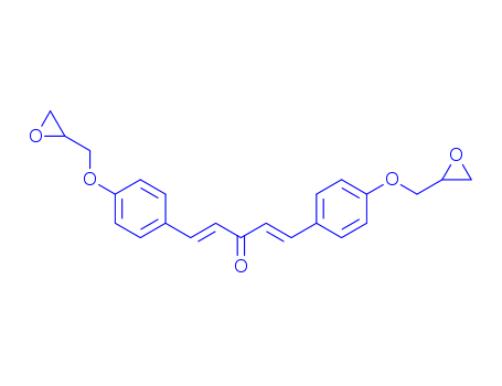 1,4-Pentadien-3-one,1,5-bis[4-(2-oxiranylmethoxy)phenyl]-