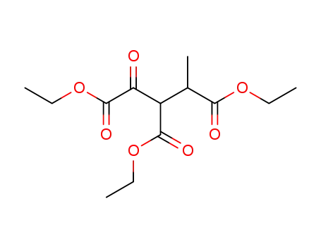 Molecular Structure of 5464-46-0 (triethyl 1-oxobutane-1,2,3-tricarboxylate)