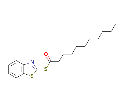 S-(2-benzothiazolyl) dodecanethioate
