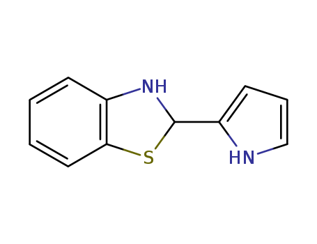 Benzothiazole,2,3-dihydro-2-(1H-pyrrol-2-yl)- cas  31230-94-1