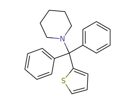 Piperidine,1-(diphenyl-2-thienylmethyl)- cas  60586-19-8