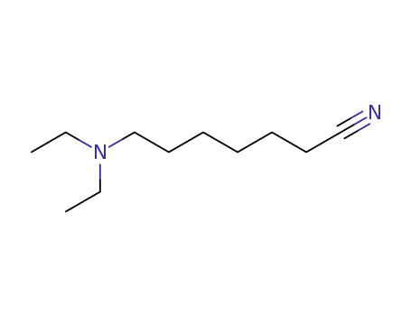 Molecular Structure of 6066-95-1 (7-(DIETHYLAMINO)HEPTANONITRILE)