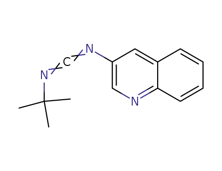 N-((tert-butylimino)methylene)quinolin-3-amine