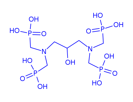 Phosphonic acid,P,P',P'',P'''-[(2-hydroxy-1,3-propanediyl)bis[nitrilobis(methylene)]]tetrakis-