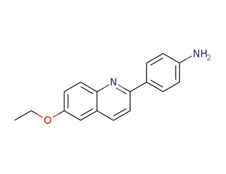 4-(6-ethoxy-[2]quinolyl)-aniline