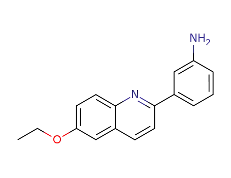 3-(6-ethoxy-[2]quinolyl)-aniline