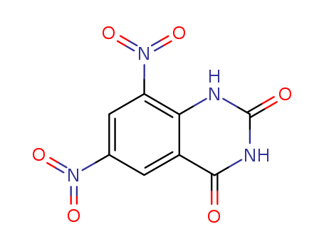 2,4(1H,3H)-Quinazolinedione,6,8-dinitro- cas  606-33-7