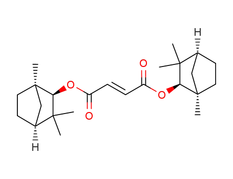 Molecular Structure of 593279-35-7 (di(+)-fenchyl fumarate)
