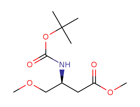 (S)-3-tert-butoxycarbonylamino-4-methoxy-butyric acid methyl ester
