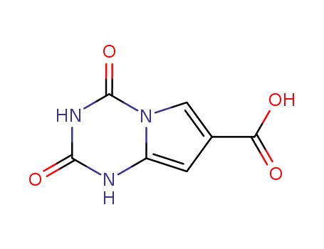 1,2,3,4-Tetrahydro-2,4-dioxopyrrolo[1,2-a]-1,3,5-triazine-7-carboxylic acid