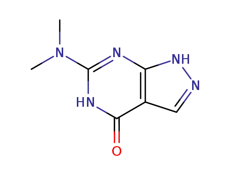 6-(dimethylamino)-1,2-dihydro-4H-pyrazolo[3,4-d]pyrimidin-4-one