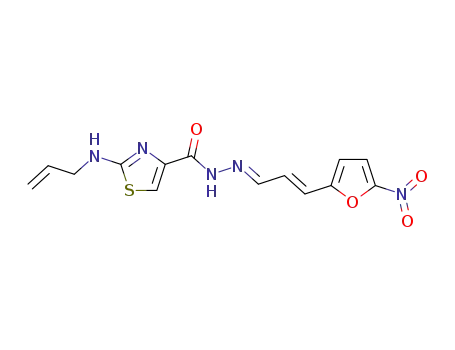 Molecular Structure of 54657-96-4 (Nifuralide)