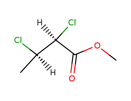 Molecular Structure of 54460-97-8 (2,3-Dichlorobutanoic acid methyl ester)