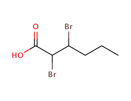 Hexanoic acid, 2,3-dibromo-