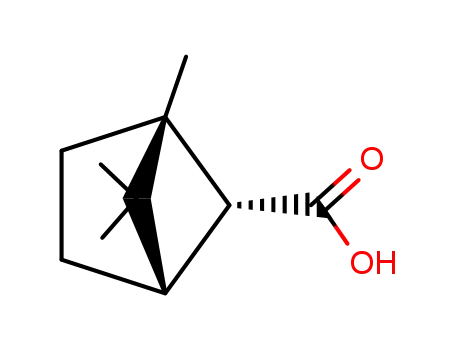 Molecular Structure of 92015-51-5 (1,6,6-trimethylbicyclo[2.1.1]hexane-5-carboxylic acid)