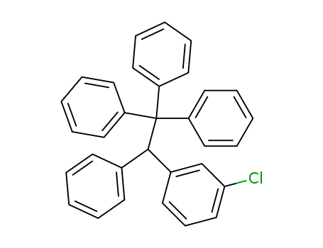 Benzene,1-chloro-3-(1,2,2,2-tetraphenylethyl)- cas  5470-59-7
