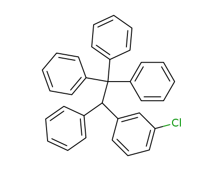 Molecular Structure of 5470-59-7 (1-chloro-3-(1,2,2,2-tetraphenylethyl)benzene)