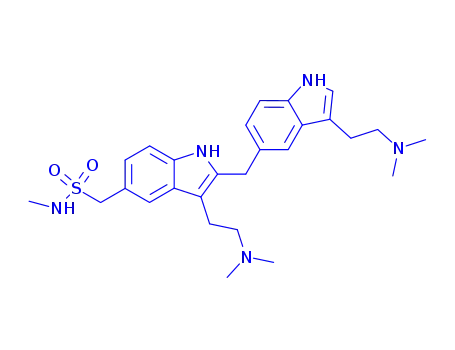 (3-(2-(Dimethylamino)ethyl)-2-((3-(2-(dimethylamino)ethyl)-1H-indol-5-yl)methyl)-1H-indol-5-yl)-N-methylmethanesulfonamide