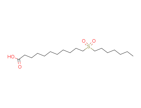 Undecanoic acid,11-(heptylsulfonyl)- cas  5454-92-2