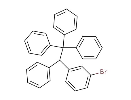 Molecular Structure of 5472-08-2 (1-bromo-3-(1,2,2,2-tetraphenylethyl)benzene)