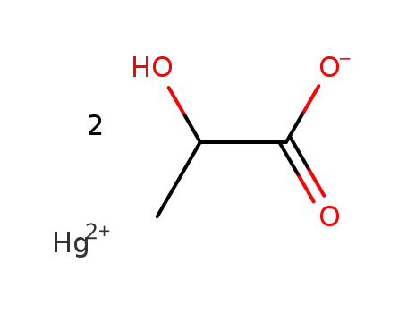 ビス(2-ヒドロキシプロピオン酸)水銀(II)