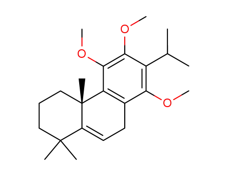 (S)-1,2,3,4,4a,9-Hexahydro-5,6,8-trimethoxy-1,1,4a-trimethyl-7-isopropylphenanthrene