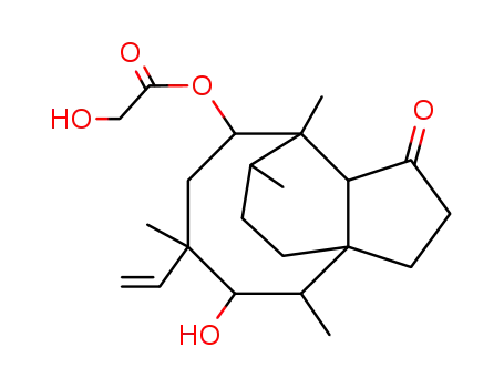 8-glycoloyloxy-5-hydroxy-4,6,9,10-tetramethyl-6-vinyl-octahydro-3a,9-propano-cyclopentacycloocten-1-one