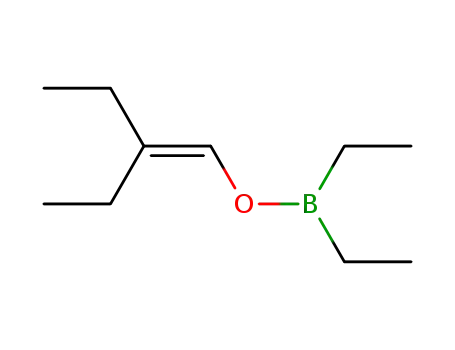디 에틸 (2- 에틸 -1- 부 테닐 옥시) 보란