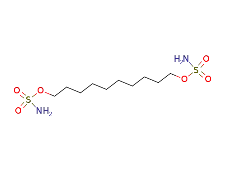 Molecular Structure of 60548-61-0 (1,10-Decanediol, bisulfamate (ester))